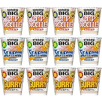 Amazon.co.jp: 日清 カップヌードルBIG 詰め合わせ (3種12食) : 食品